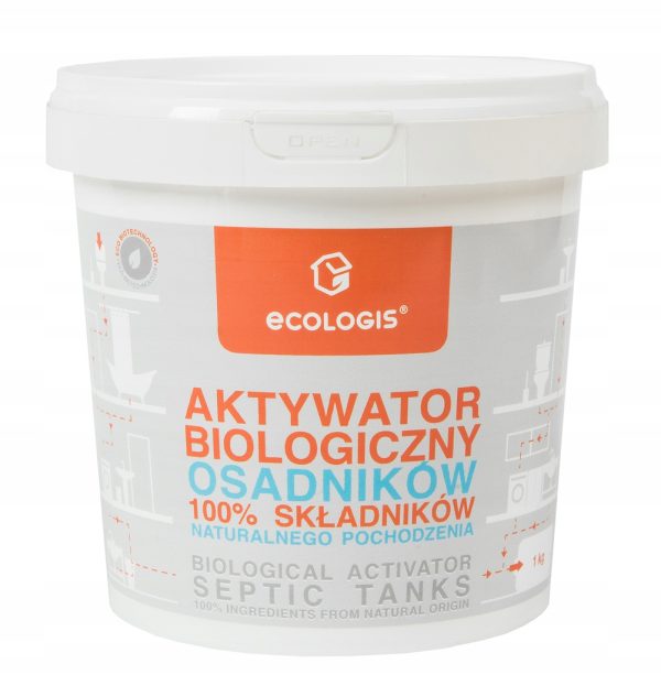 Aktyvatorius Ecologis (1 kg) nuotekų valymo įrenginiams